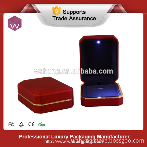 Stylish LED light jewelry pendant packaging box (WH-4353)